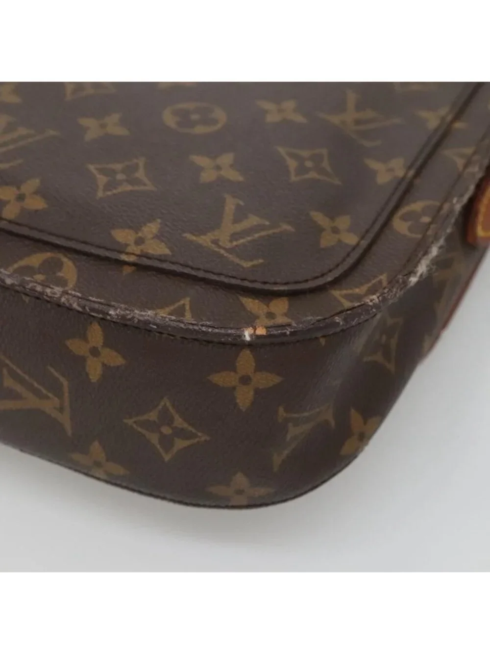 Authentic LOUIS VUITTON Monogram Monogram Saint Cloud GM Shoulder Bag M51242